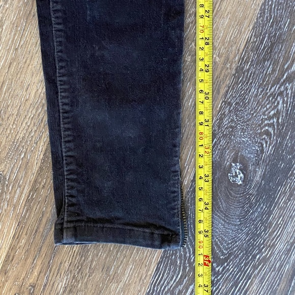 Charcoal Corduroy Skinny Pants - Picture 12 of 14